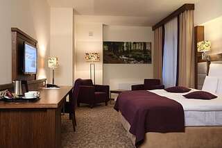 Отель Hotel Mercure Krynica Zdrój Resort&Spa Крыница-Здруй Привилегированный номер с 2 соединенными кроватями-4